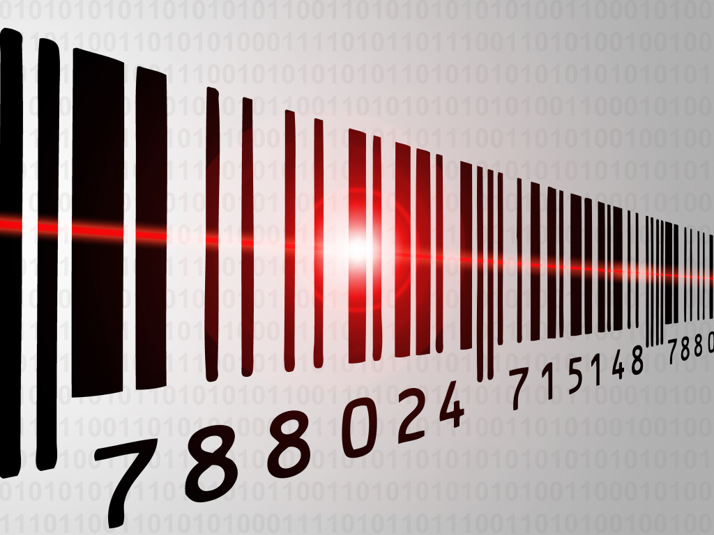laser in a barcode