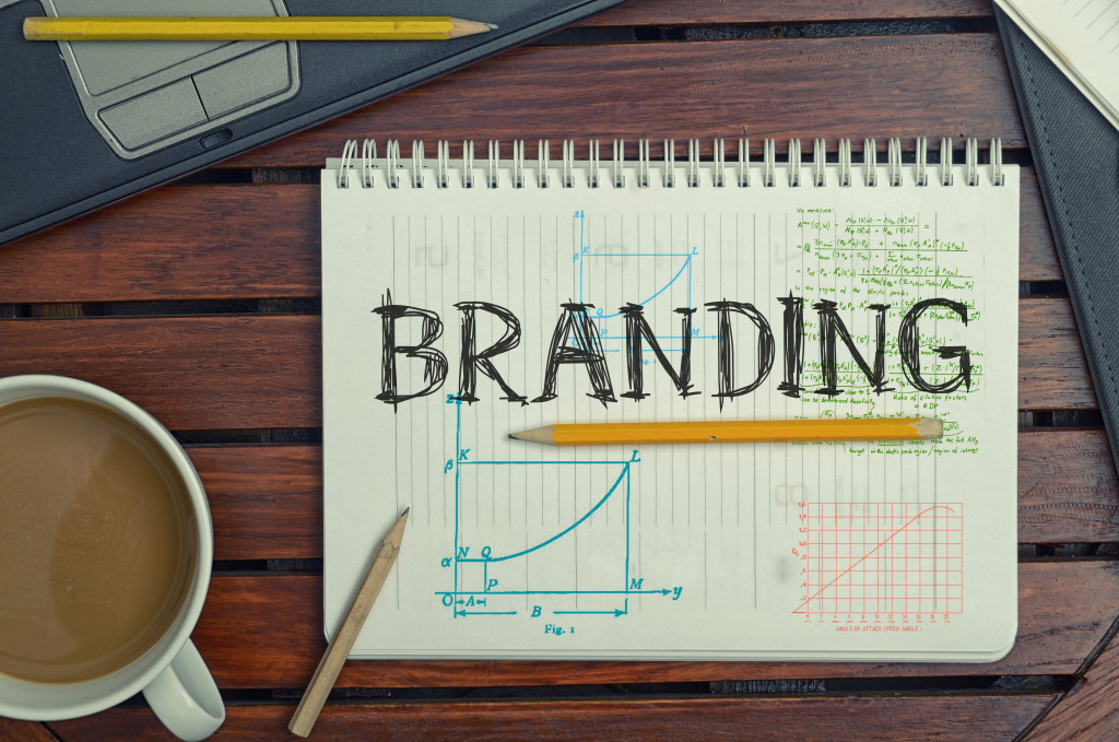 planning for the branding concpet of a business