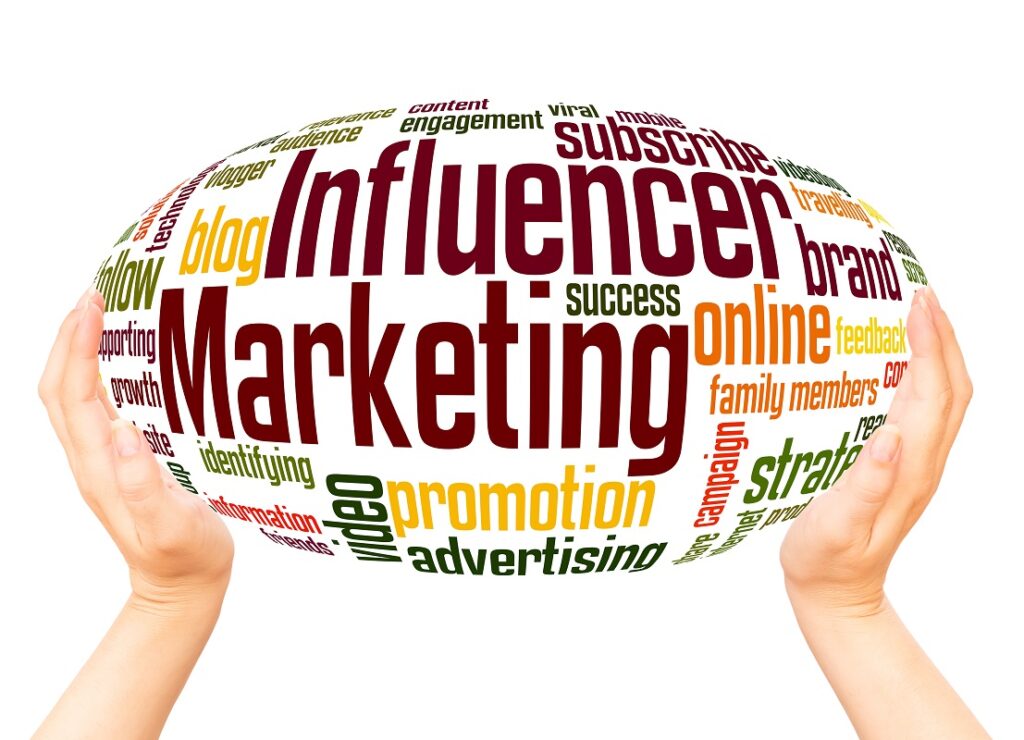 influencer marketing concept